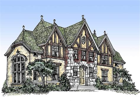 tudor revival house plans